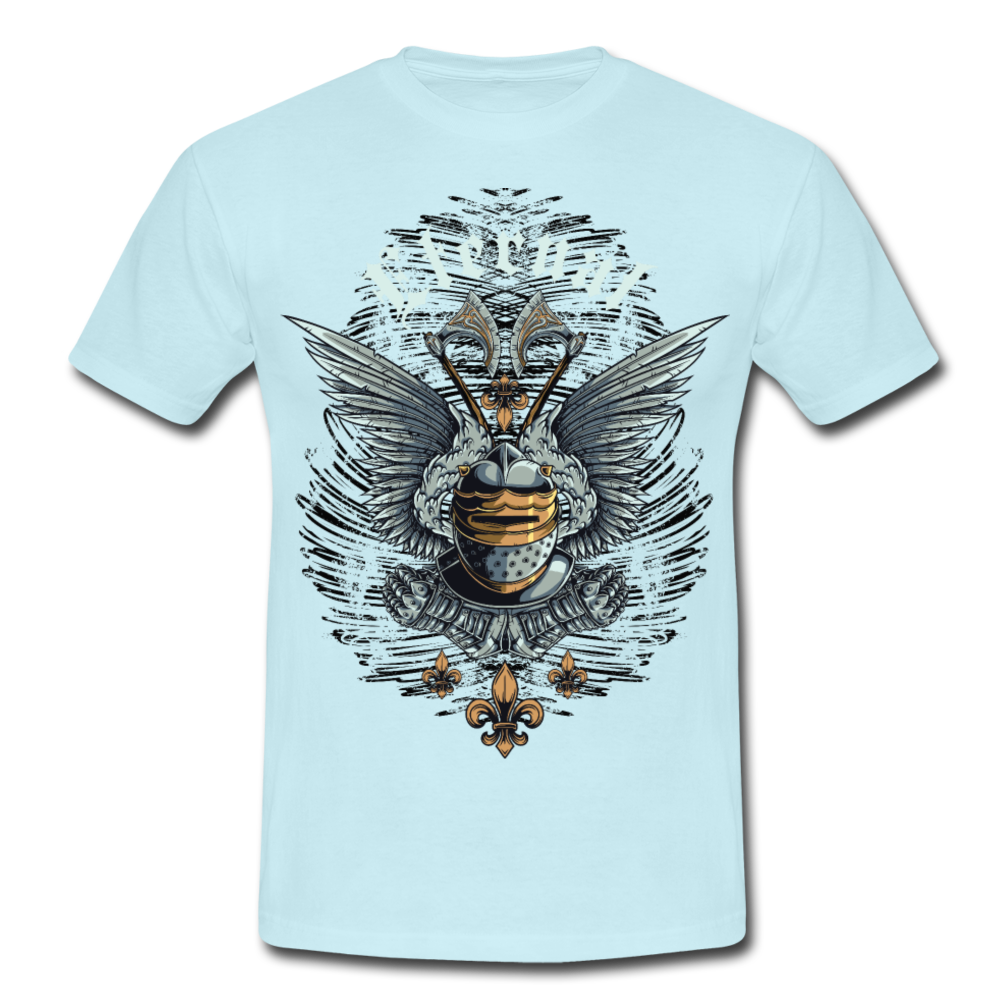 Cooles Herren T-Shirt Eternal mit Mittelalterliche Rüstung als Motiv - Sky