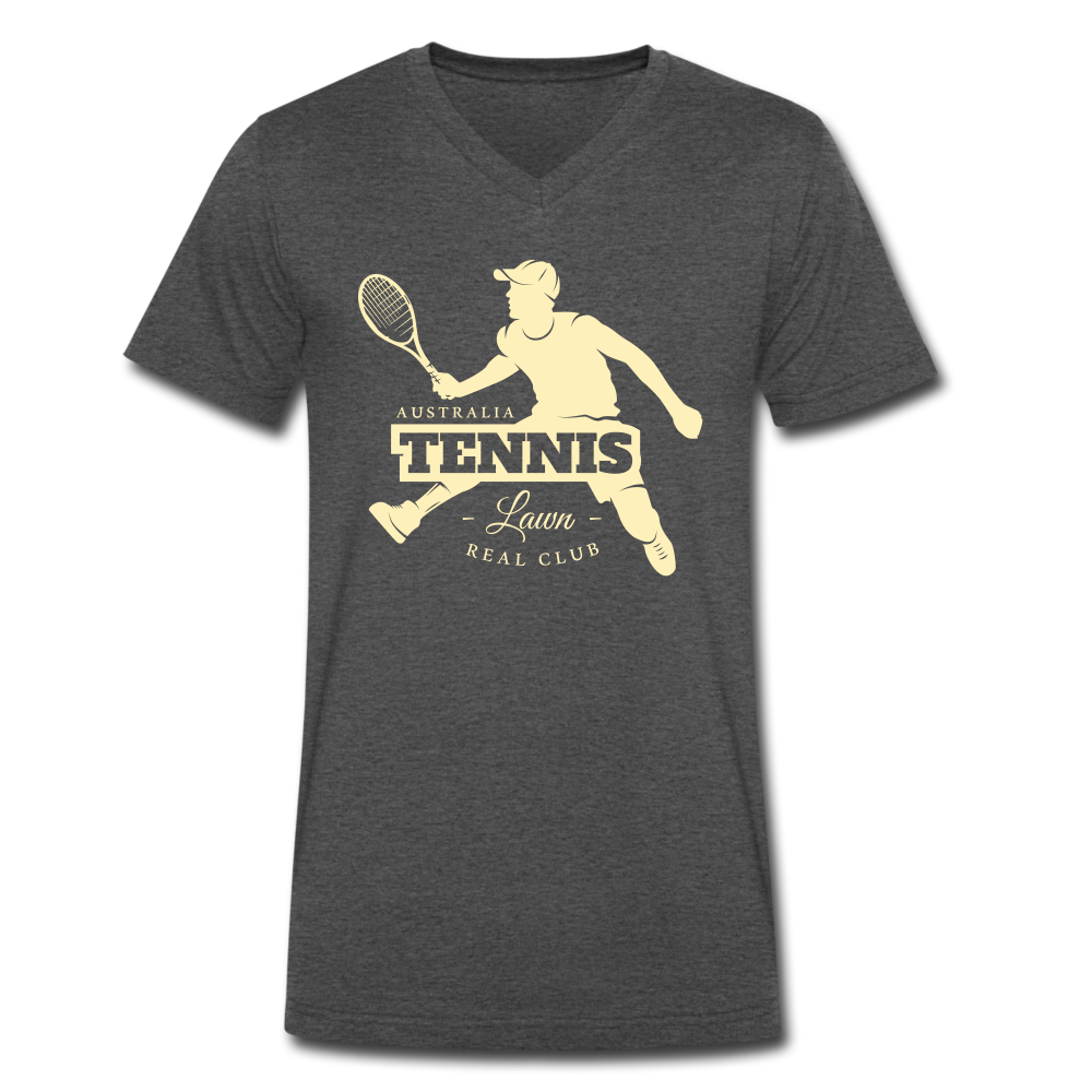 Australia Tennis V-Neck T-Shirt - Anthrazit