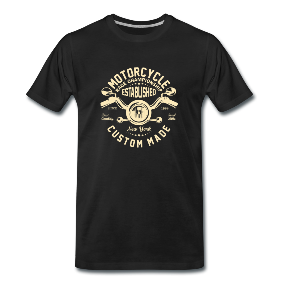 Motorcycle Men’s Premium T-Shirt - Schwarz