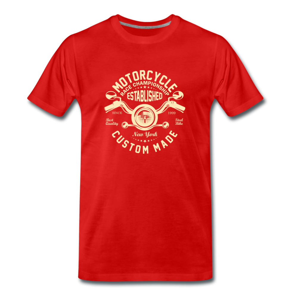 Motorcycle Men’s Premium T-Shirt - Rot