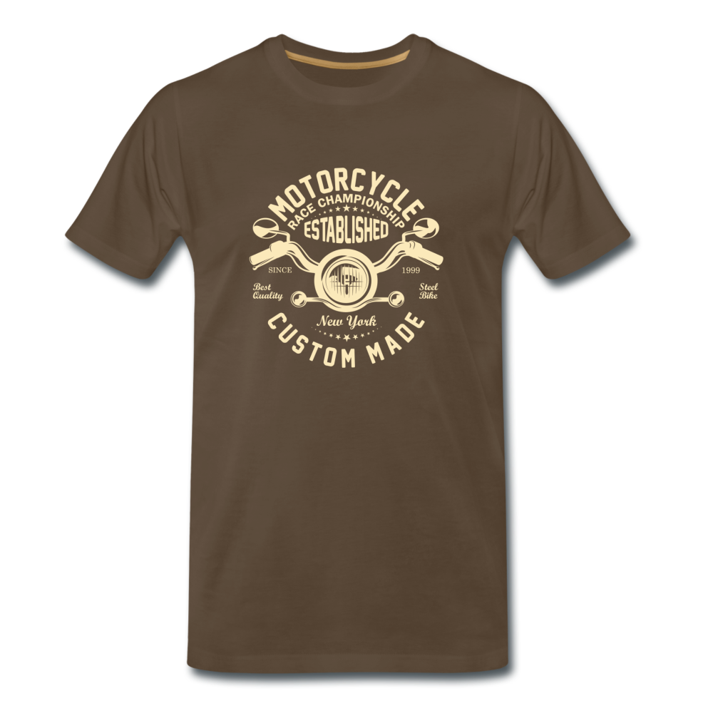 Motorcycle Men’s Premium T-Shirt - Edelbraun