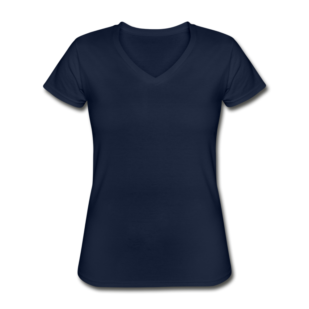 Classic Women’s V-Neck T-Shirt - Navy