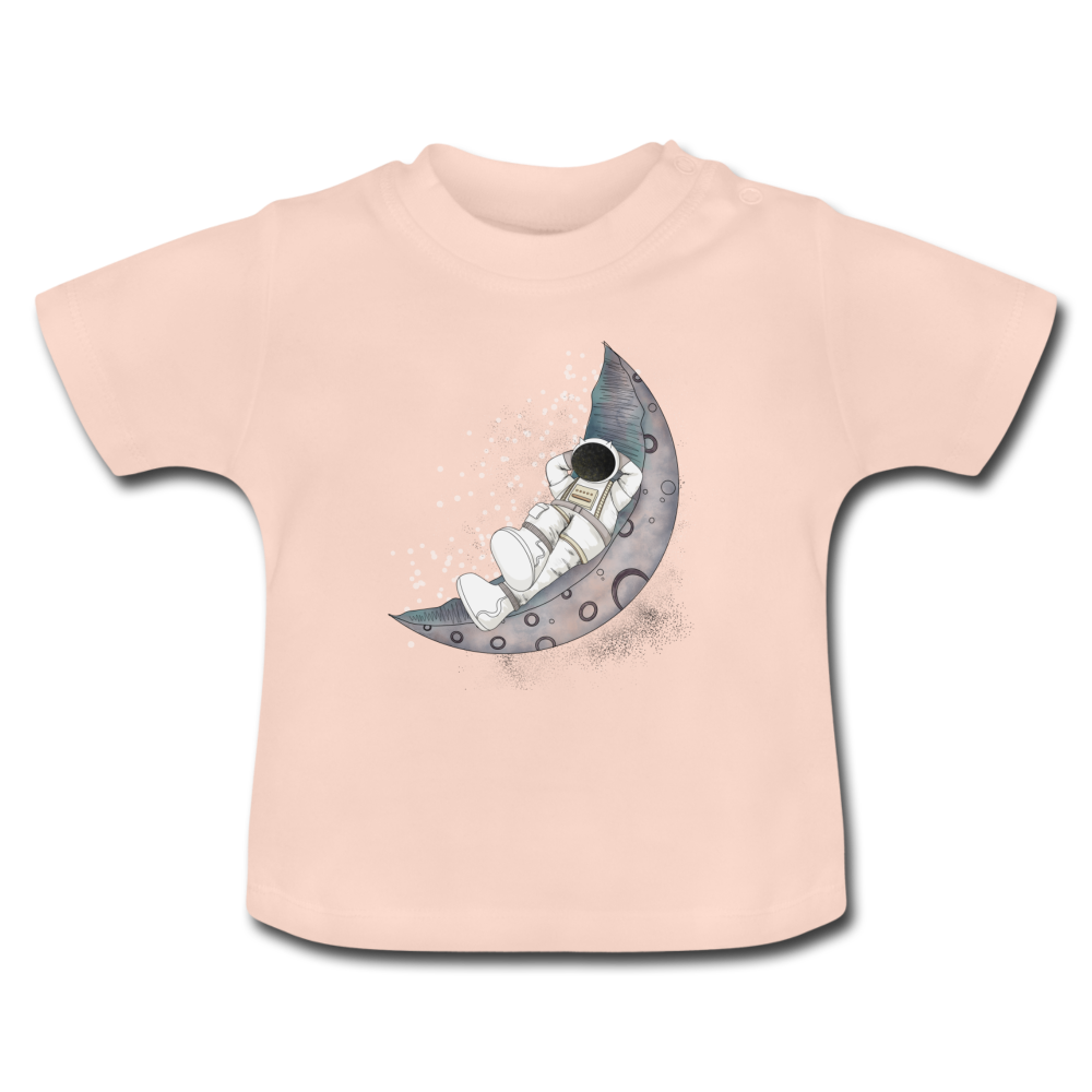 Outer Space Planet Astronaut Baby T-Shirt - Kristallrosa