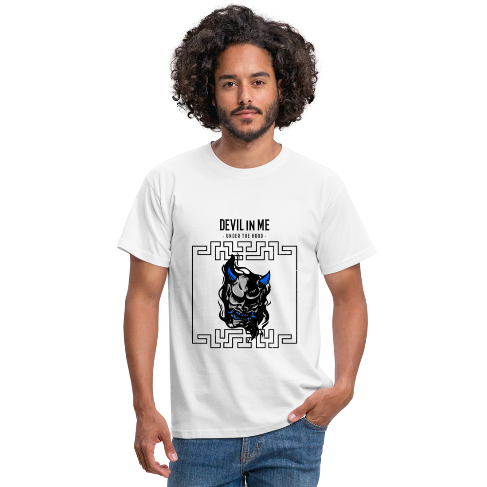 Devil in Me Herren T-Shirt - Weiß