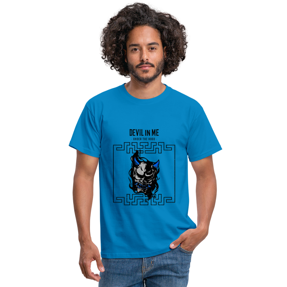Devil in Me Herren T-Shirt - Royalblau
