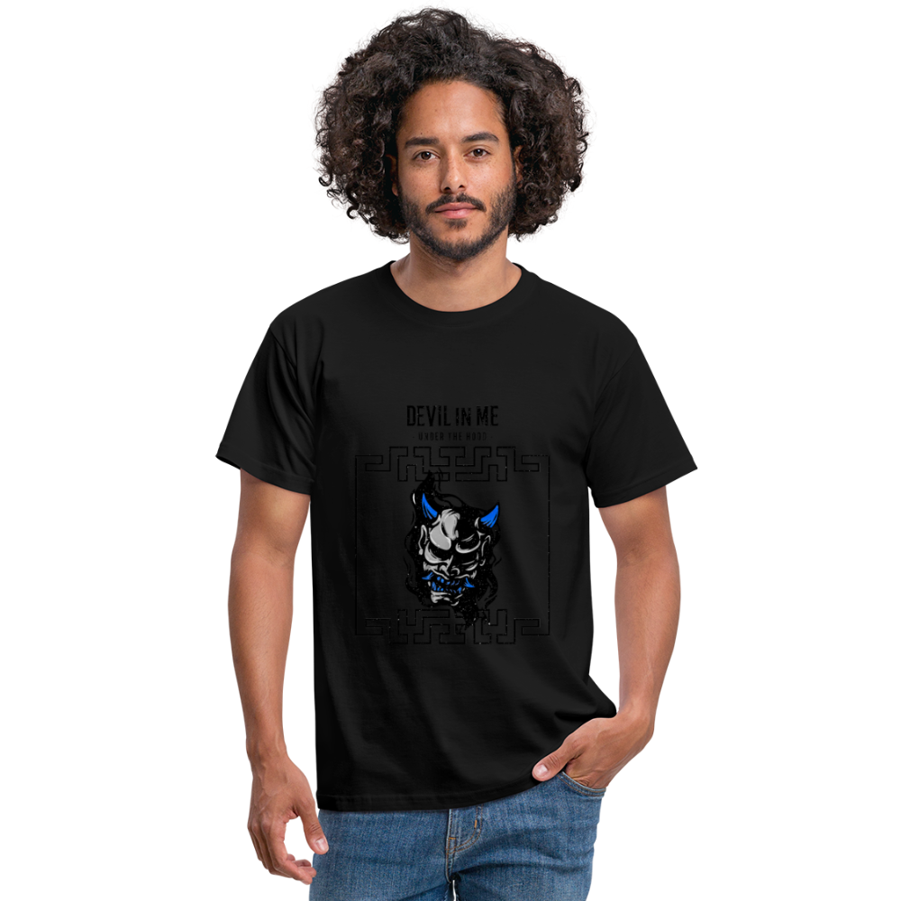 Devil in Me Herren T-Shirt - Schwarz