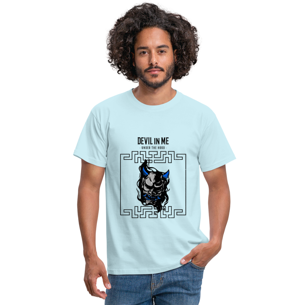 Devil in Me Herren T-Shirt - Sky