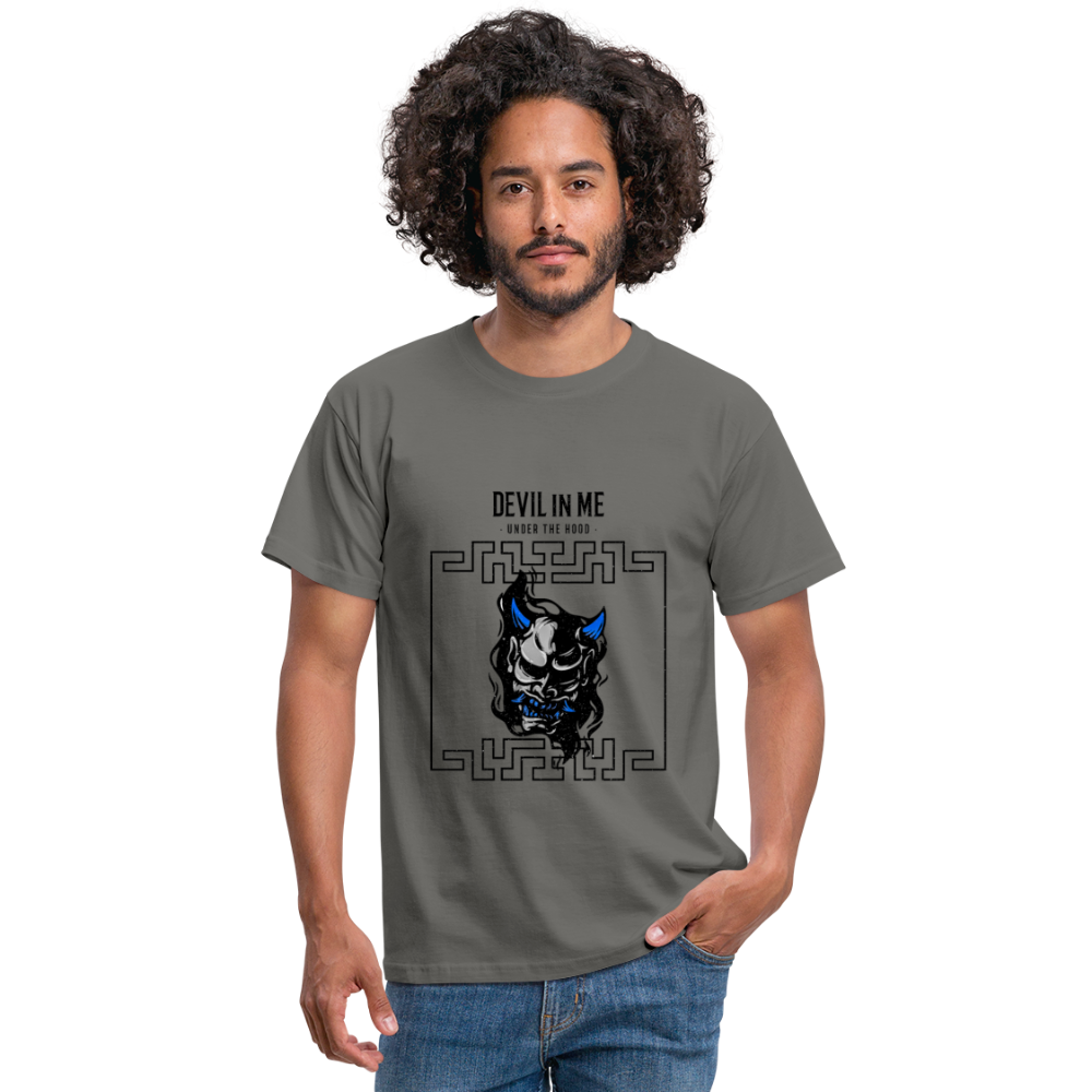 Devil in Me Herren T-Shirt - Graphit