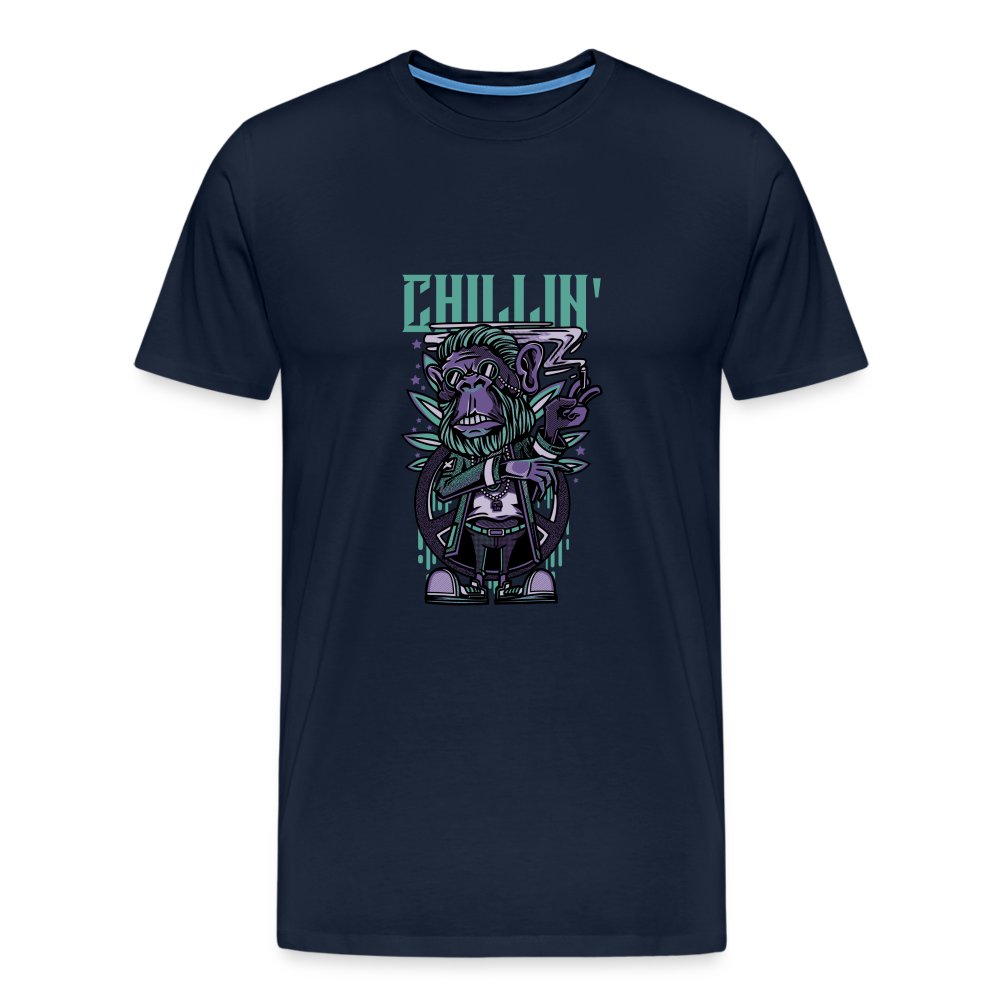 Männer Premium T-Shirt - Navy