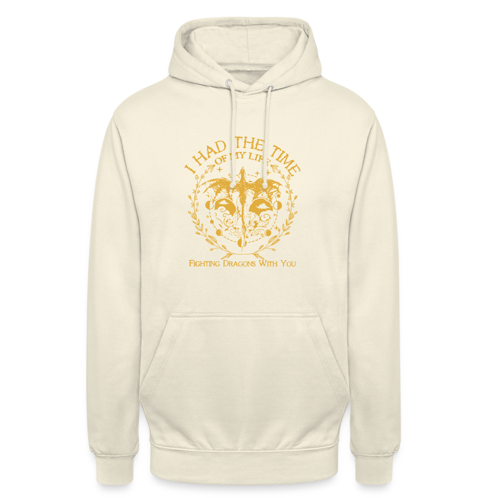 Flying Dragon Unisex Hoodie - Vanille-Milchshake