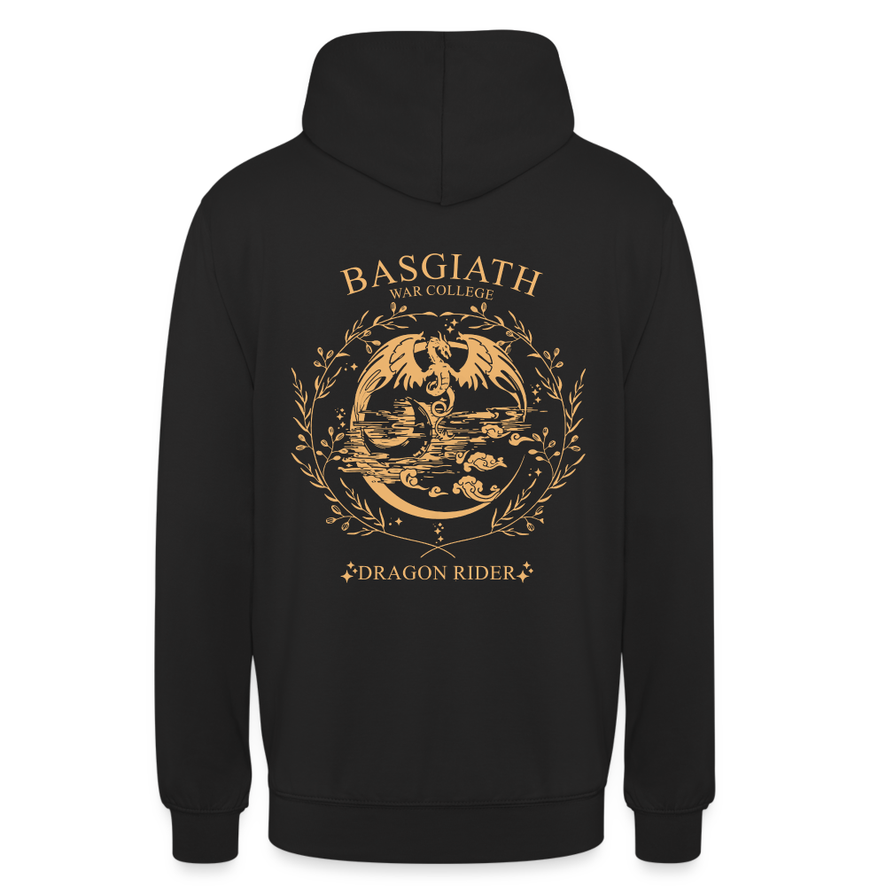 Dragon Rider Unisex Hoodie - Schwarz