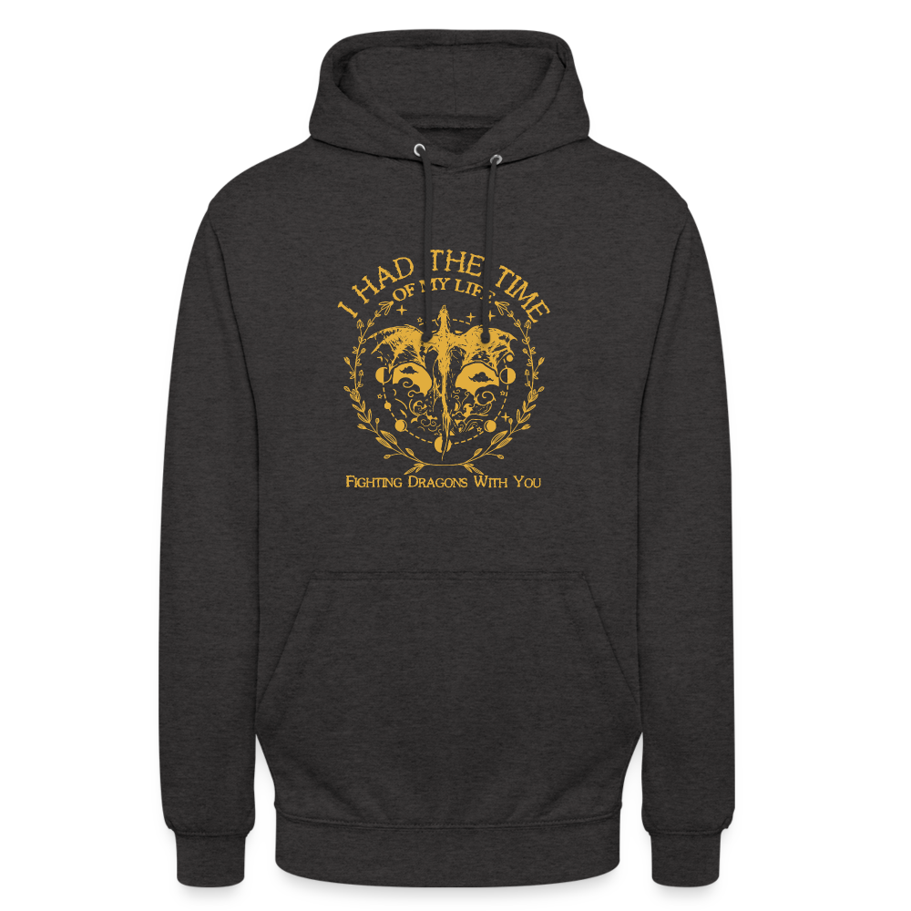 Flying Dragon Unisex Hoodie - Anthrazit