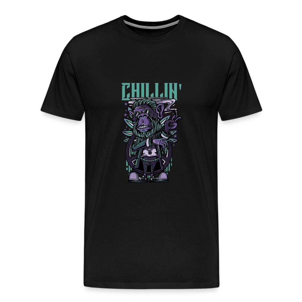 Männer Premium T-Shirt - Schwarz