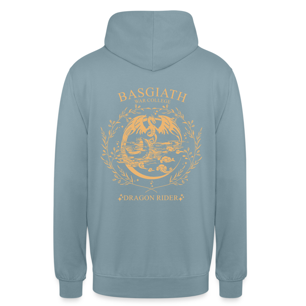 Dragon Rider Unisex Hoodie - Nebelblau