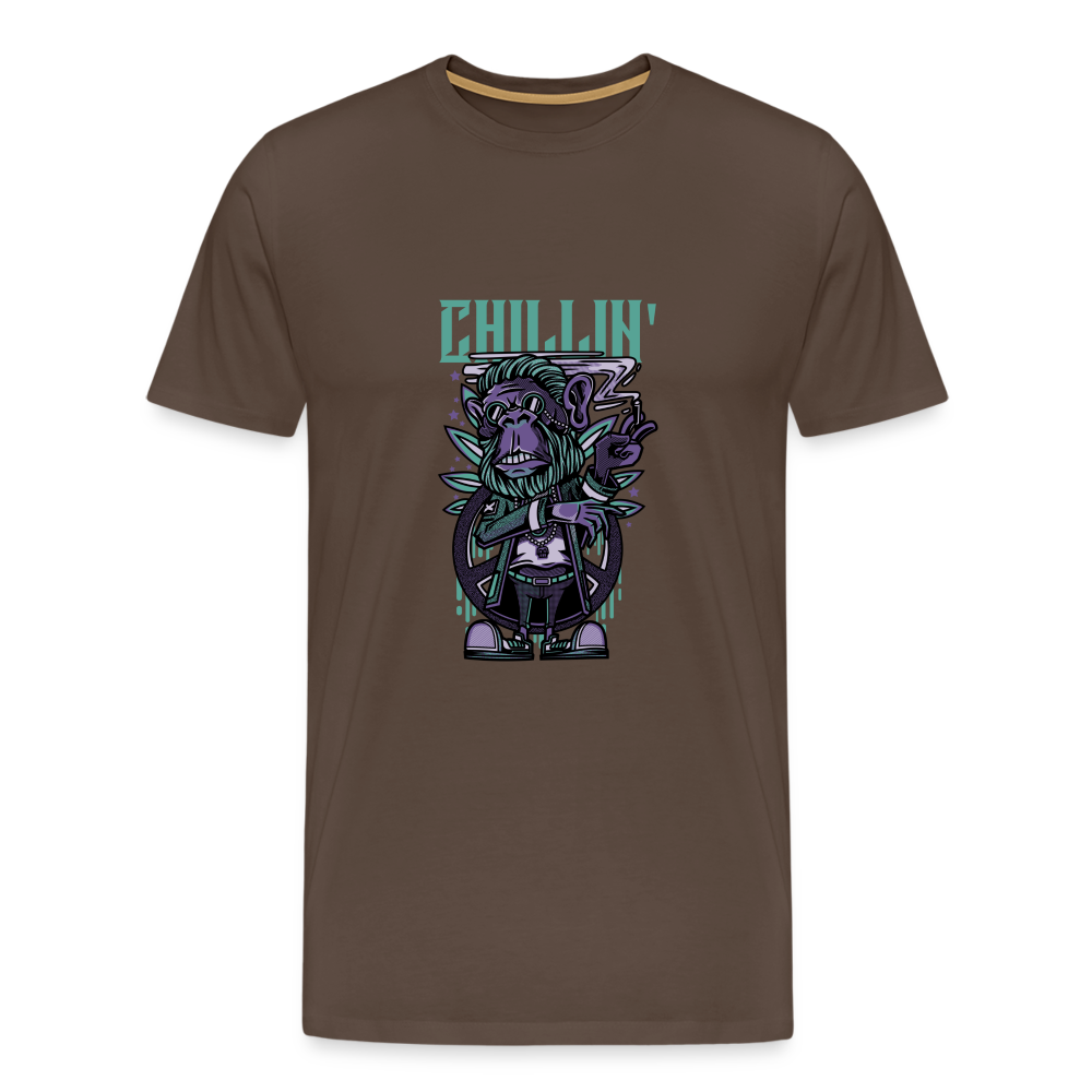 Männer Premium T-Shirt - Edelbraun