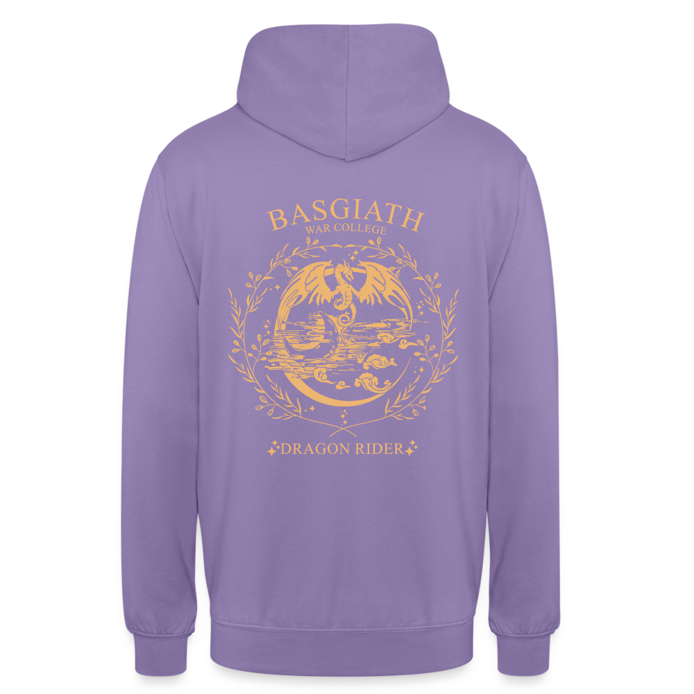 Dragon Rider Unisex Hoodie - Lavendel