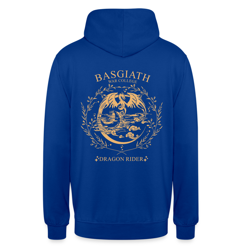 Dragon Rider Unisex Hoodie - Royalblau