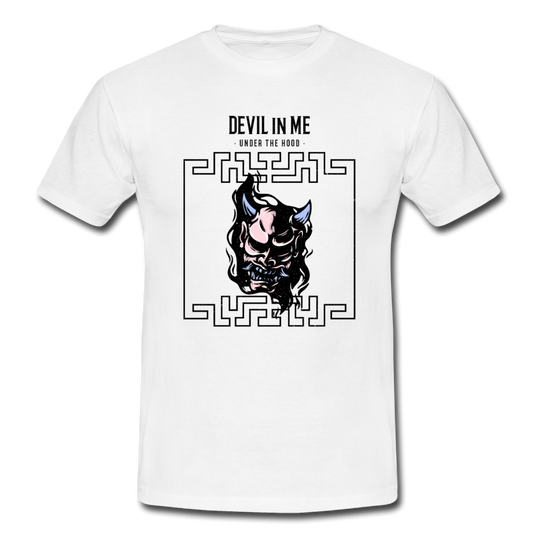 Devil in me Herren T-Shirt - Weiß