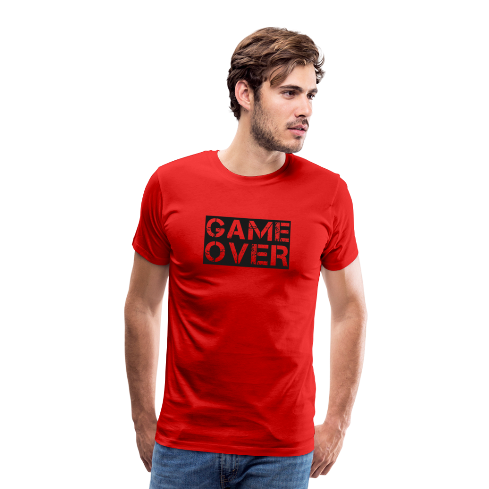 Game Over Men’s Premium T-Shirt - Rot