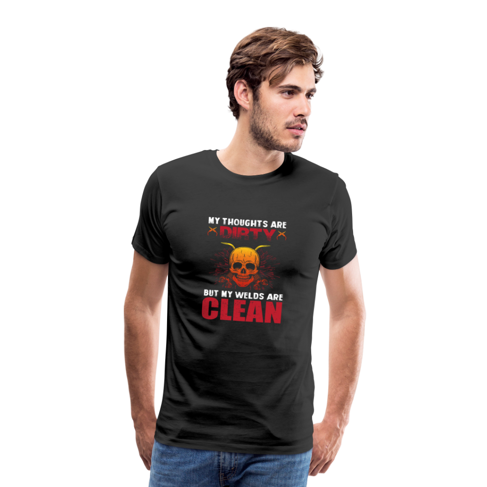 Dirty Clean Men’s Premium T-Shirt - Schwarz