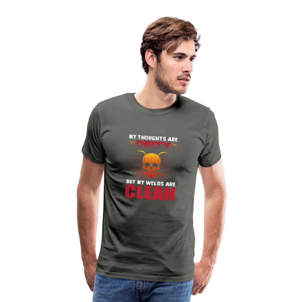 Dirty Clean Men’s Premium T-Shirt - Asphalt