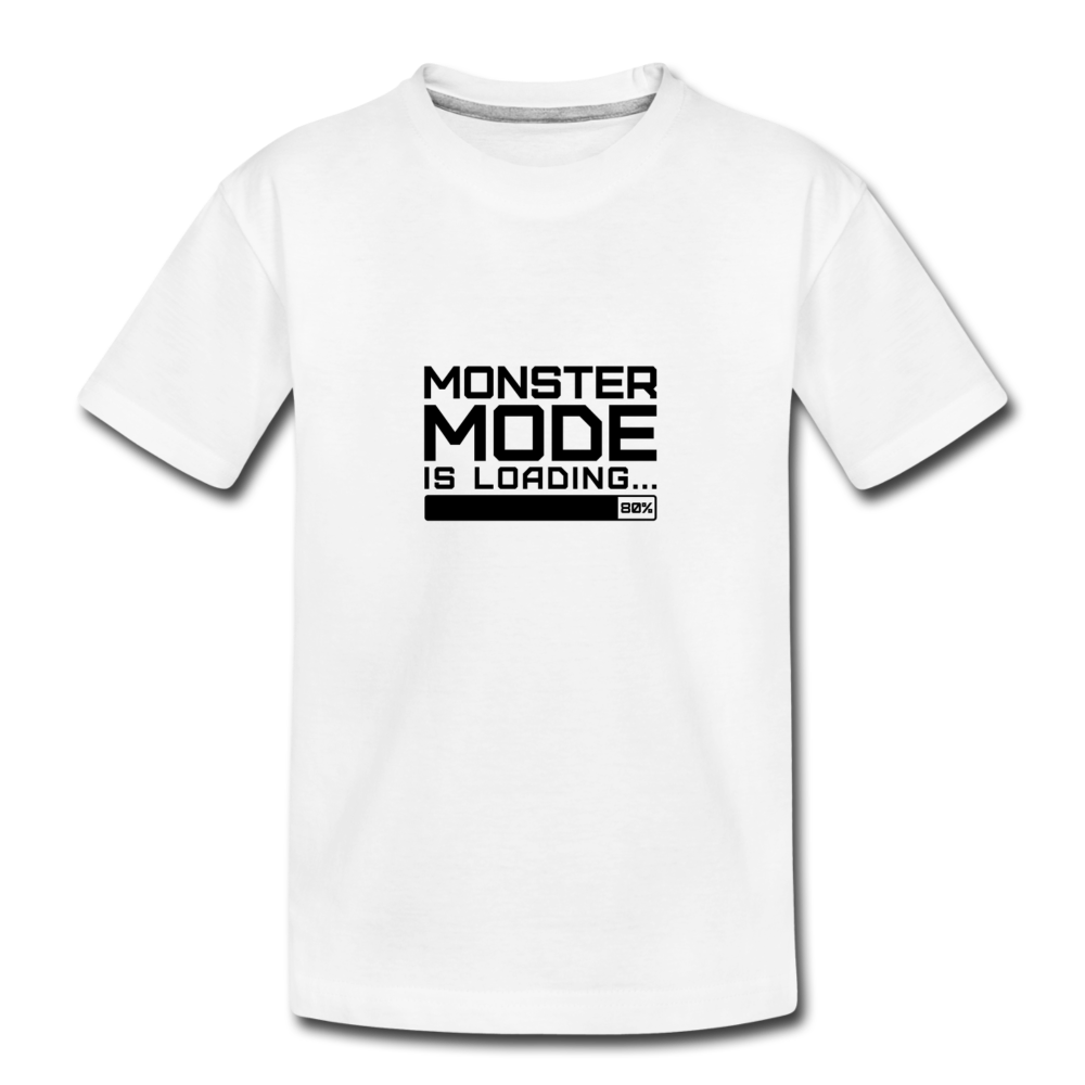 Monster Mode is loading Teenager Premium Organic T-Shirt - Weiß