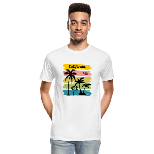 California Men’s Premium Organic T-Shirt - Weiß