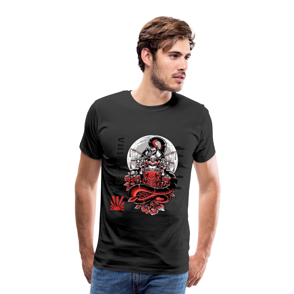 The Geisha Men’s Premium T-Shirt - Schwarz