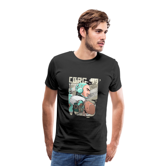 Cyborg Version III Men’s Premium T-Shirt - Schwarz