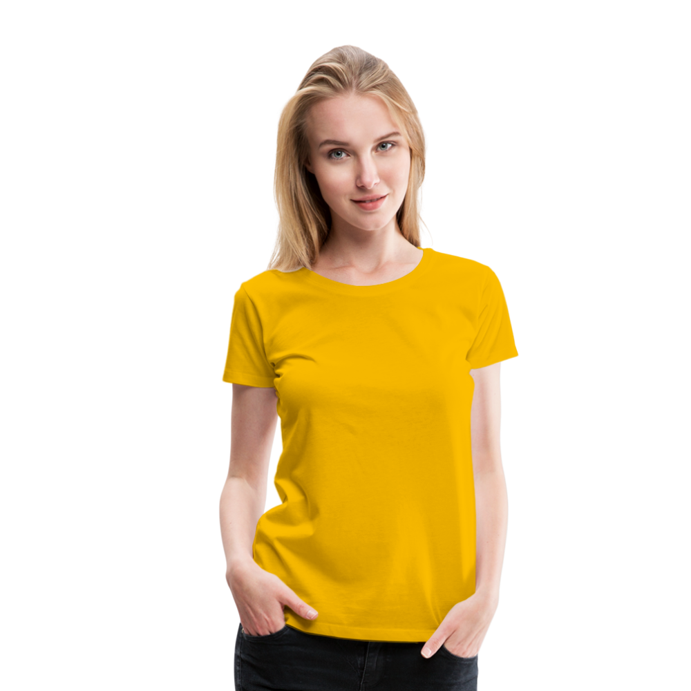 Women’s Premium T-Shirt - Sonnengelb
