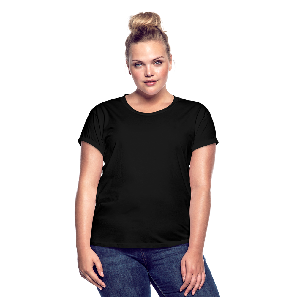 Damen Oversize T-Shirt - Schwarz