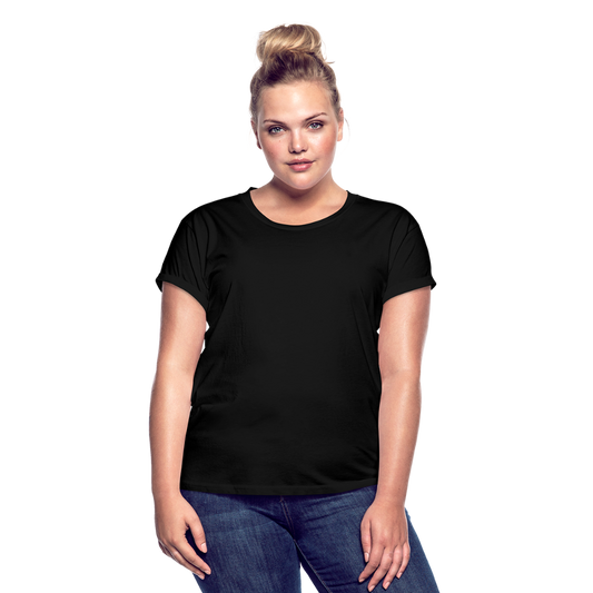 Damen Oversize T-Shirt - Schwarz