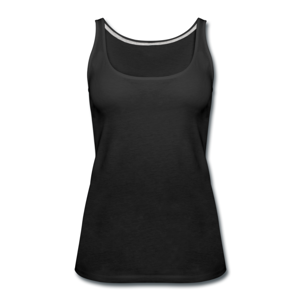 Damen Premium Tank Top - Schwarz