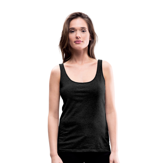 Damen Premium Tank Top - Anthrazit
