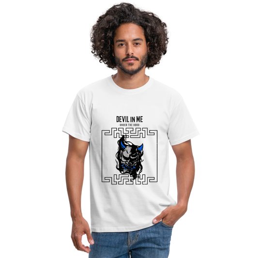 Devil in Me Herren T-Shirt - Weiß