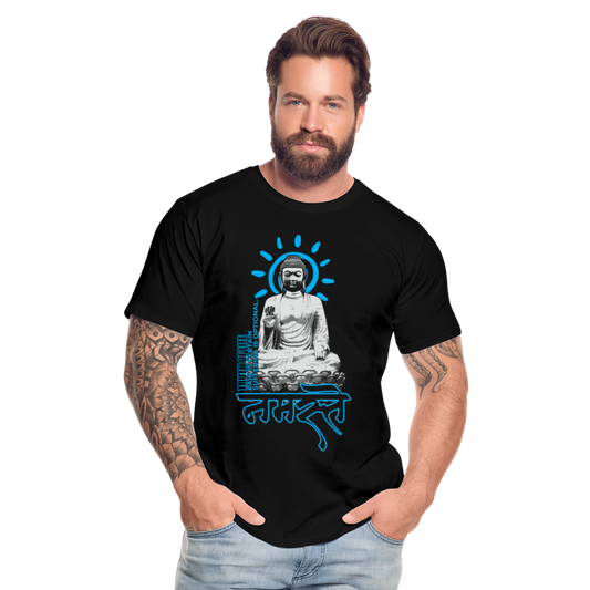 Buda Männer Premium Bio T-Shirt - Schwarz