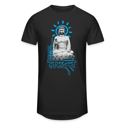 Buda Männer Urban Longshirt - Schwarz